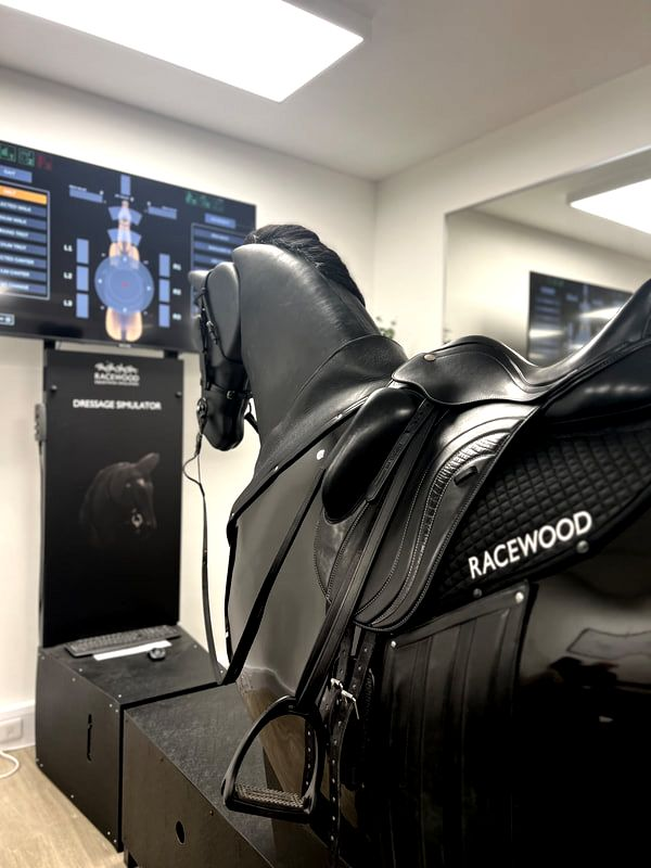 TAC'D horse simulator — a Racewood Dressage Pro